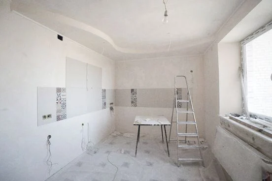 Room mid-renovation